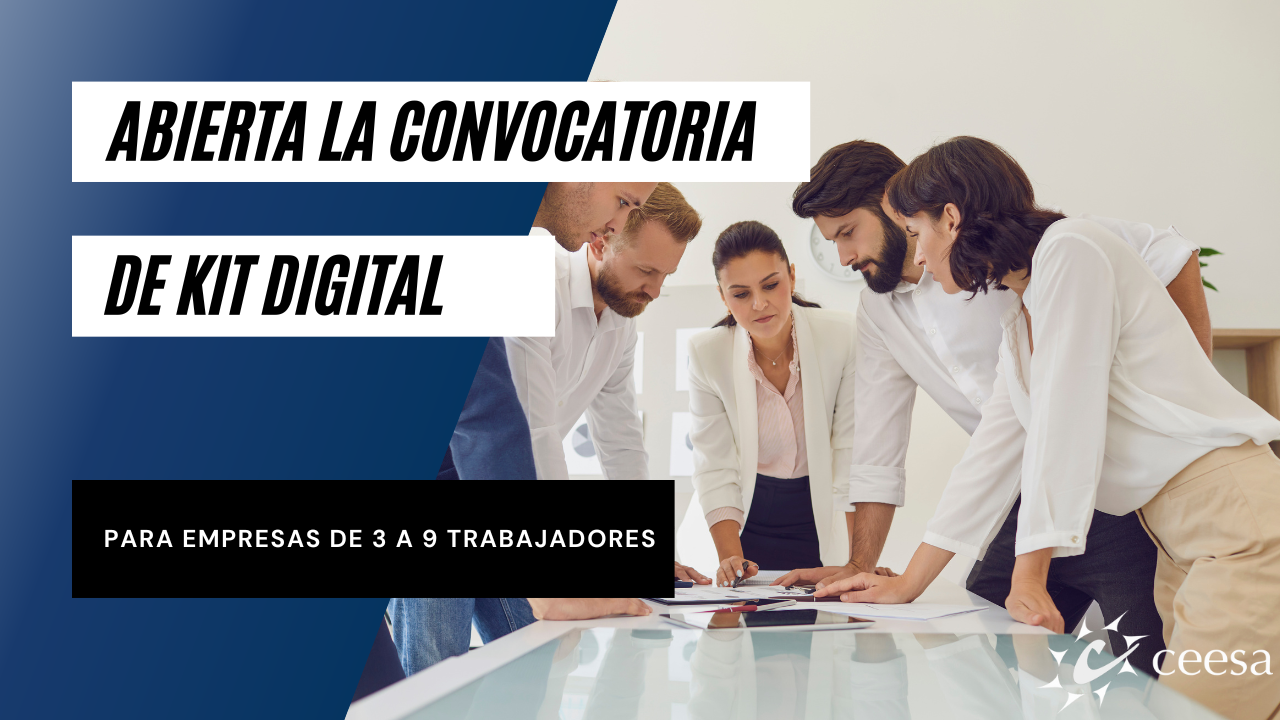 Kit Digital para empresas entre 3 a 9 trabajadores | CEESA, S.A.
